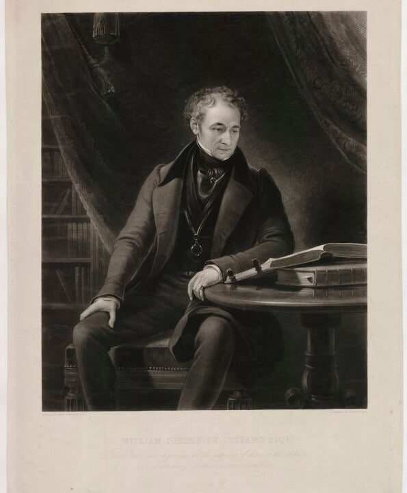 William Frederick Collard Portrait Print Cheap Sale Now