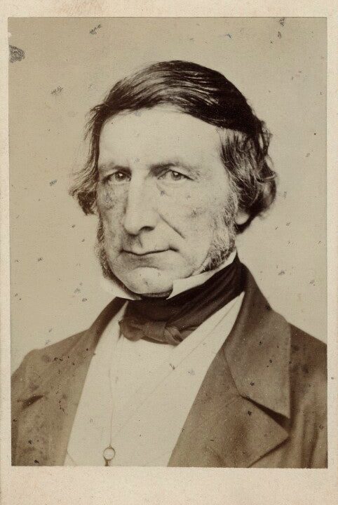 Sir George Cornewall Lewis, 2nd Bt Portrait Print For Cheap Pice