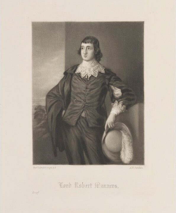 Lord Robert Manners Portrait Print For Sale Sale Online