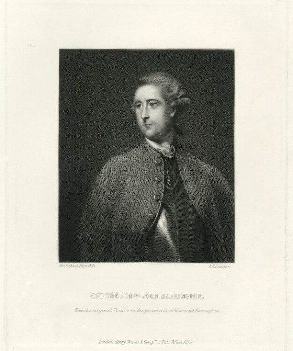 John Barrington Portrait Print Clearance Low Pice Fee Shipping
