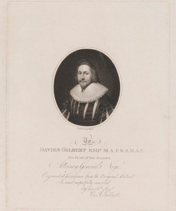 William Noy (Noye) Portrait Print Cheap Brand New Unisex
