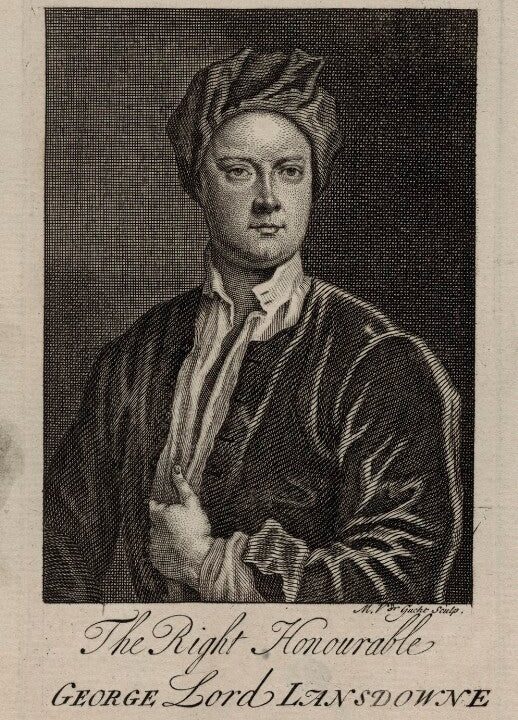 George Granville, Baron Lansdowne Portrait Print Discount Explore