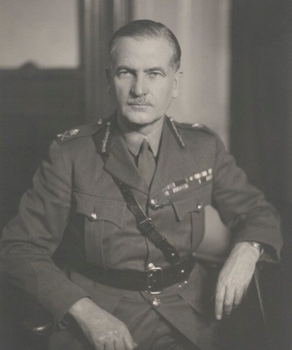 Sir Henry Royds Pownall Portrait Print Buy Cheap Cheapest