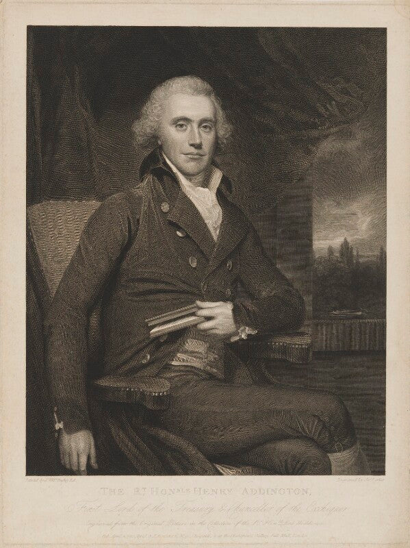 Henry Addington, 1st Viscount Sidmouth Portrait Print Outlet Footaction