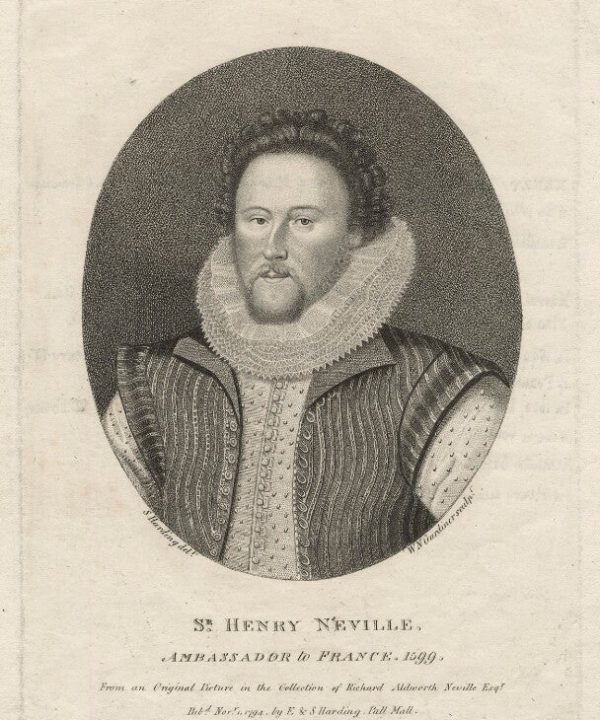 Henry Neville Portrait Print Clearance Shop