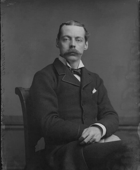 Lord Randolph Churchill Portrait Print Popular Cheap Online