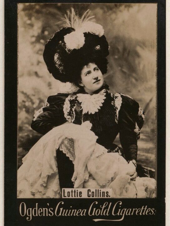 Lottie Collins Portrait Print Choice Online