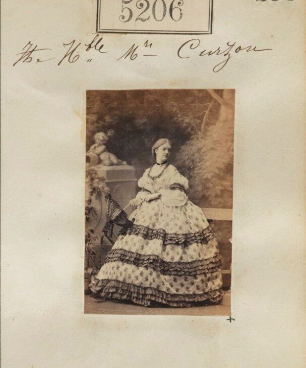 Hon. Mrs Curzon Portrait Print Original For Sale