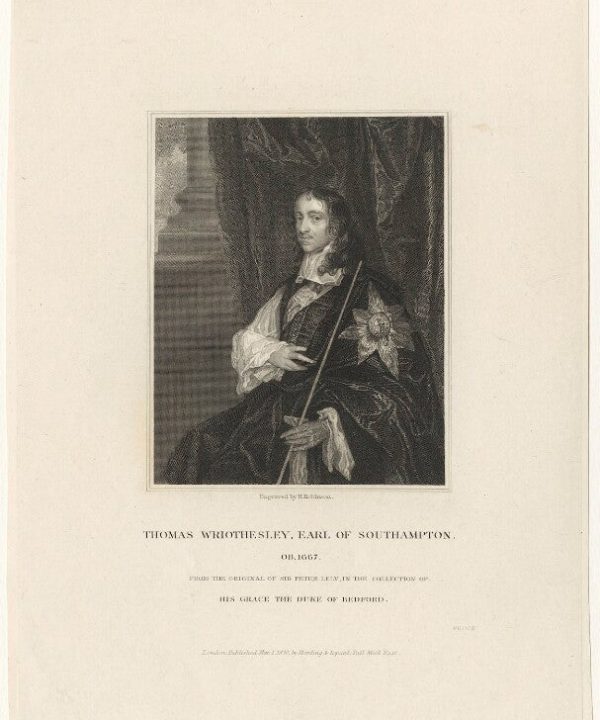 Thomas Wriothesley, 4th Earl of Southampton Portrait Print Buy Cheap Outlet