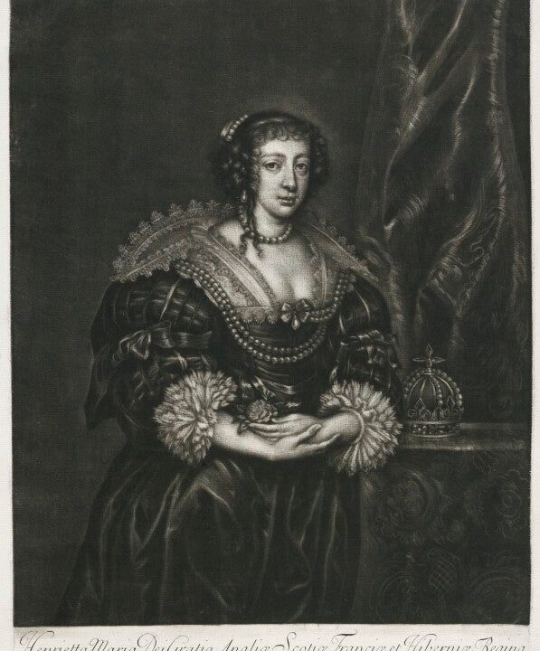 Henrietta Maria Portrait Print Buy Cheap Comfortable