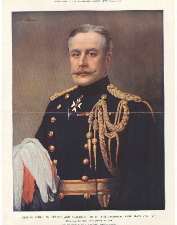 Douglas Haig, 1st Earl Haig Portrait Print Sale Amazing Pice
