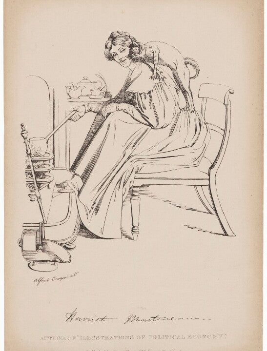 Harriet Martineau Portrait Print Clearance Geniue Stockist
