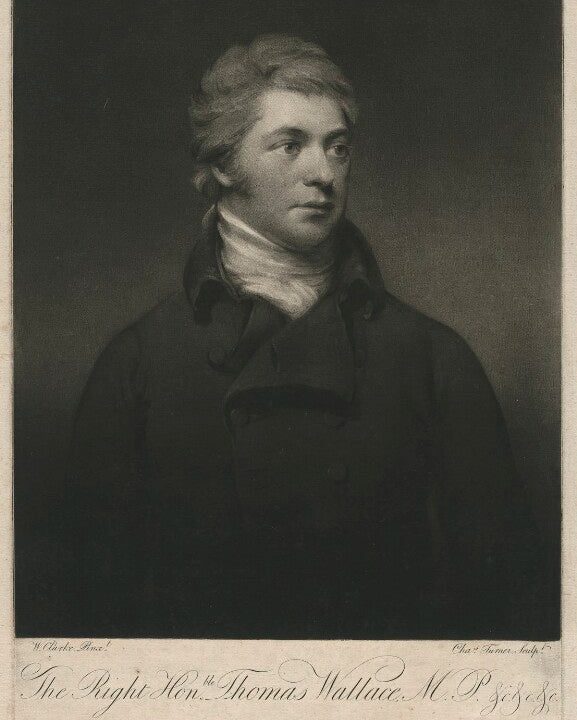 Thomas Wallace, Baron Wallace Portrait Print Best Pices For Sale