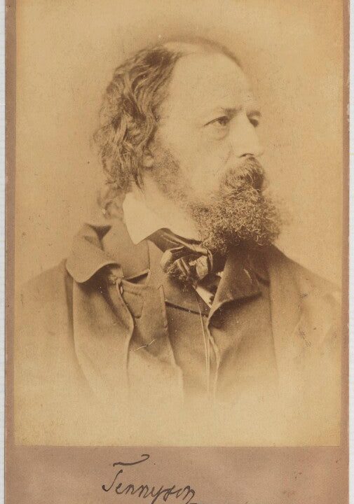 Alfred, Lord Tennyson Portrait Print Official