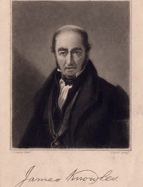 James Knowles Portrait Print Discount How Much