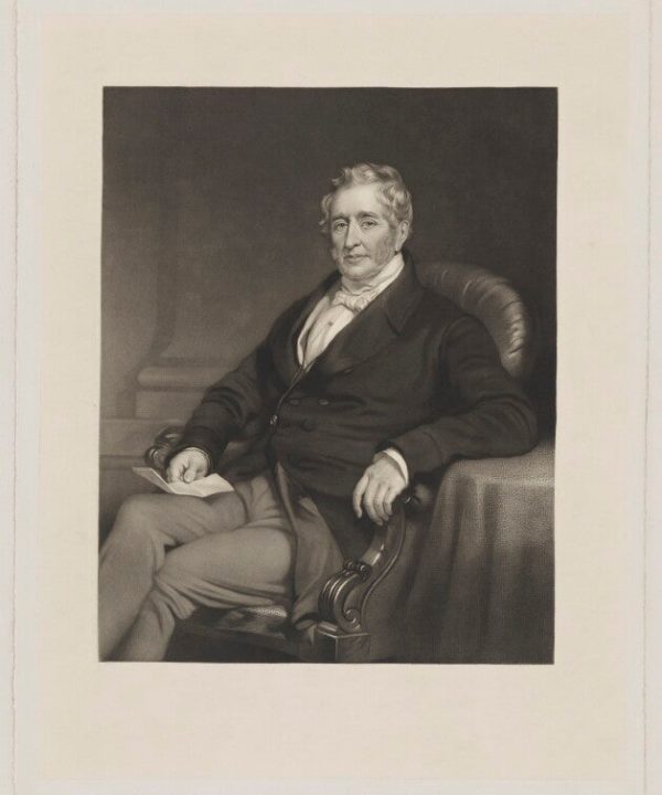 William Ormsby-Gore Portrait Print Fashionable
