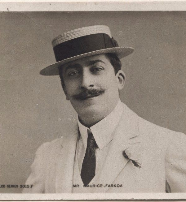 Maurice Farkoa Portrait Print Sast For Sale