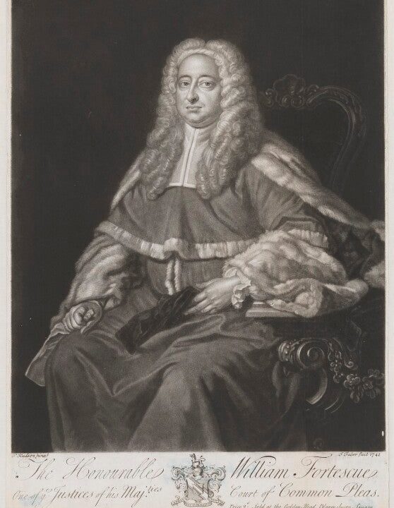 William Fortescue Portrait Print Clearance Marketable
