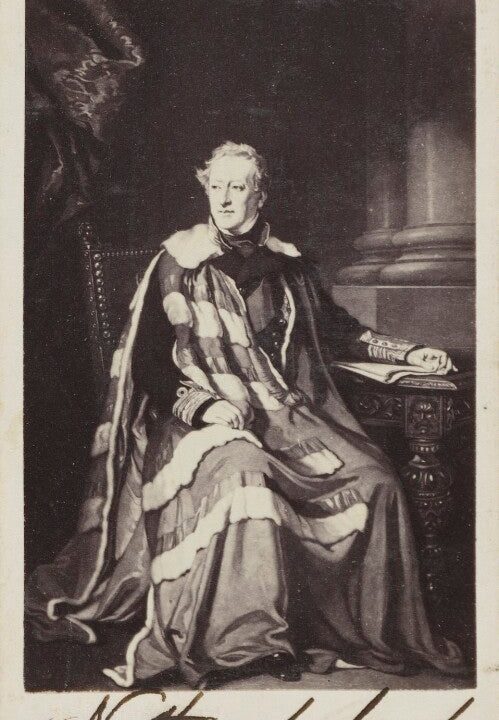 Algernon Percy, 4th Duke of Northumberland Portrait Print Online Cheap Online