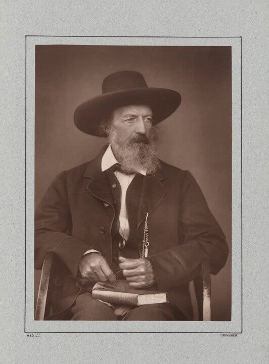 Alfred, Lord Tennyson Portrait Print Discount Latest Collections