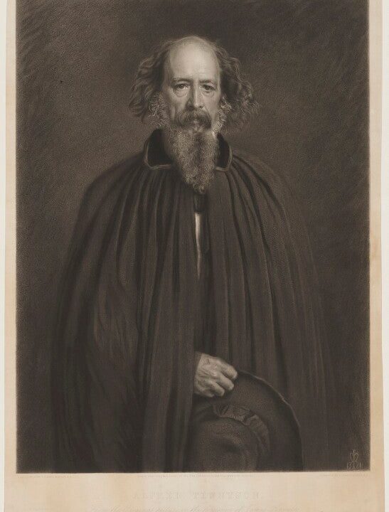 Alfred, Lord Tennyson Portrait Print Buy Cheap With Paypal