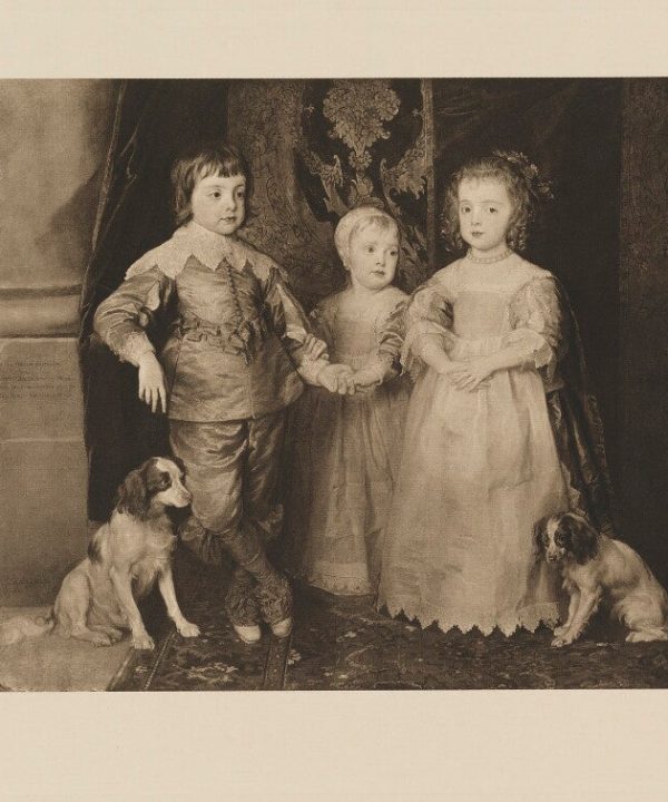 Three Eldest Children of Charles I Portrait Print Buy Cheap For Nice