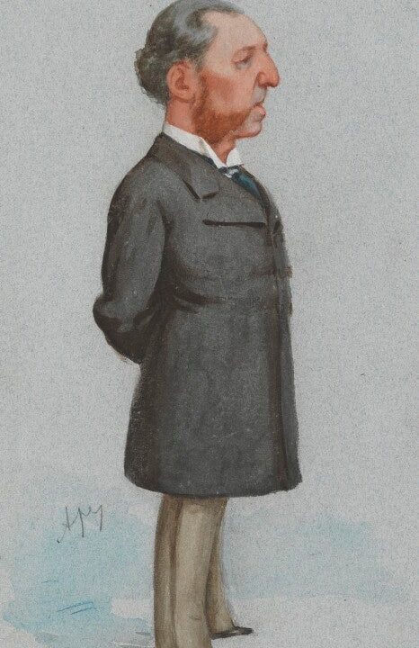 Frederick Greenwood Portrait Print Free Shipping Cheap Pice