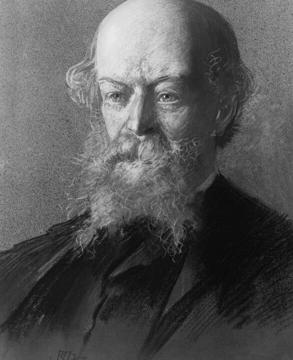 Algernon Charles Swinburne Portrait Print Free Shipping Perfect
