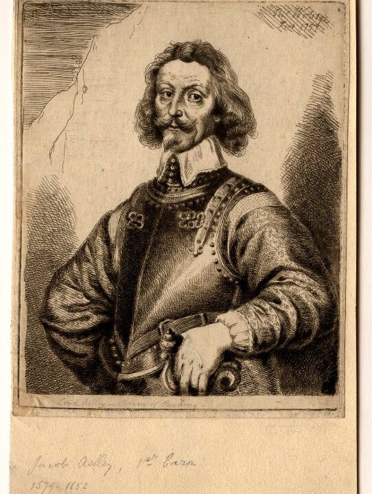 Jacob Astley, Baron Astley Portrait Print With Paypal