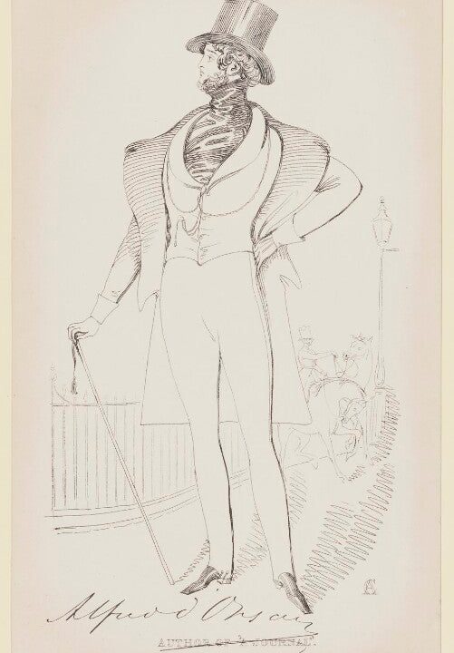 Alfred, Count D'Orsay Portrait Print View For Sale