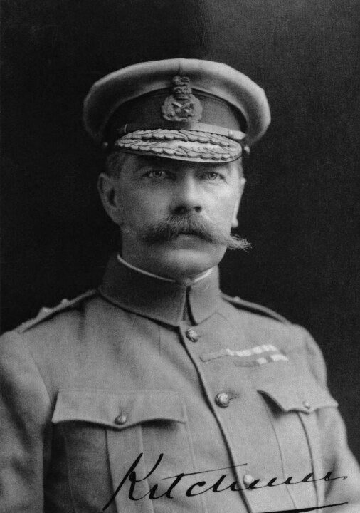 Herbert Kitchener, 1st Earl Kitchener Portrait Print Cheap Sale Marketable