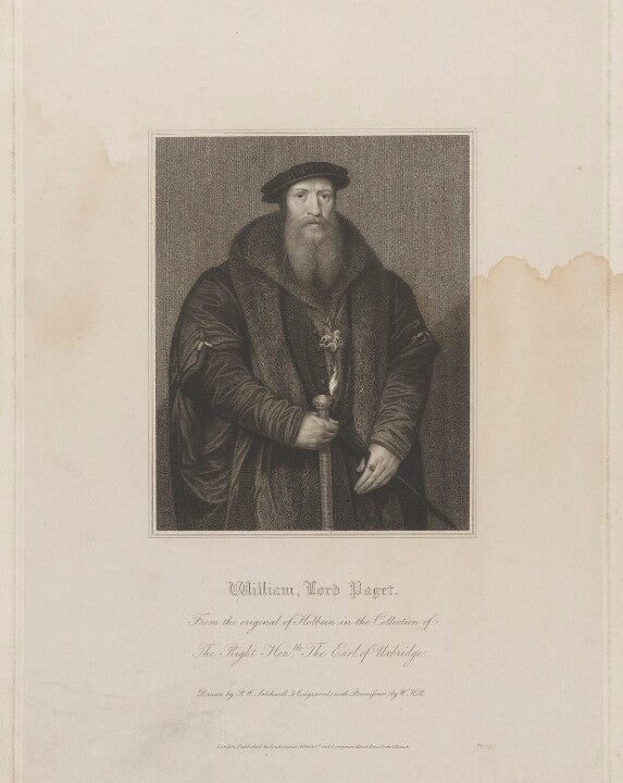 William Paget, 1st Baron Paget Portrait Print Cheap Brand New Unisex