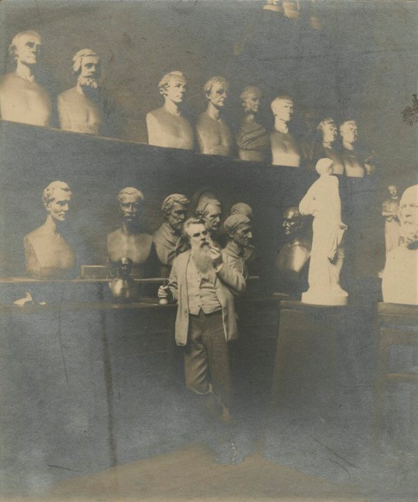 Thomas Woolner Portrait Print Marketable For Sale