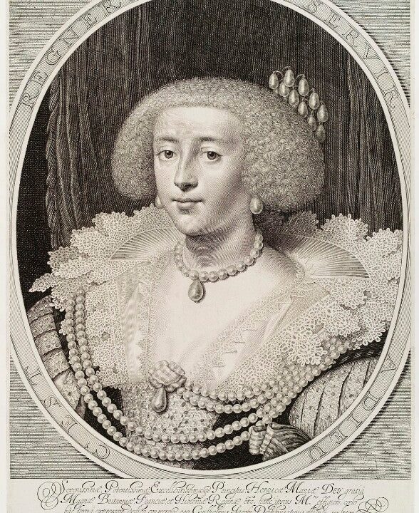 Henrietta Maria Portrait Print Footlocker Finishline For Sale