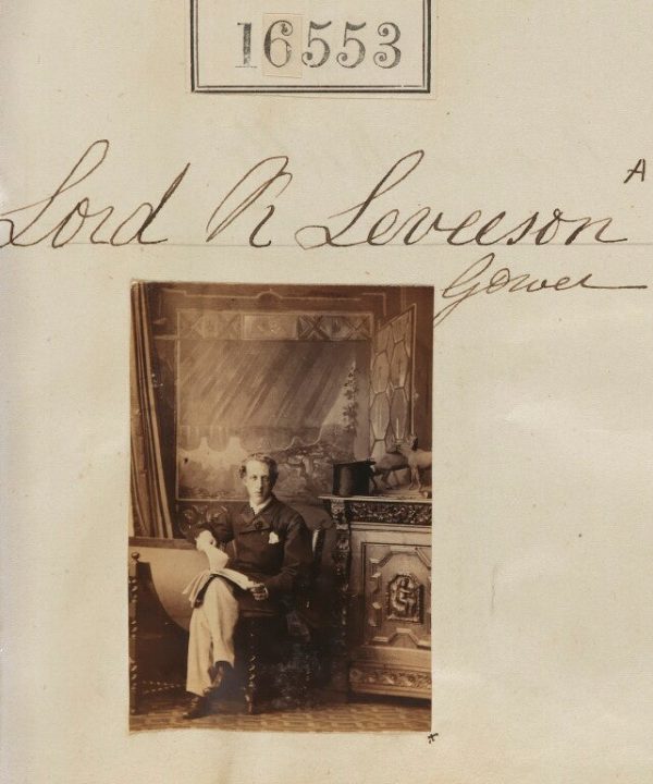 Lord Ronald Charles Sutherland-Leveson-Gower Portrait Print For Cheap Pice