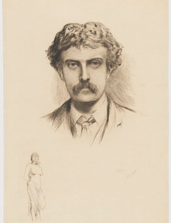 Cecil Gordon Lawson Portrait Print Free Shipping Cost