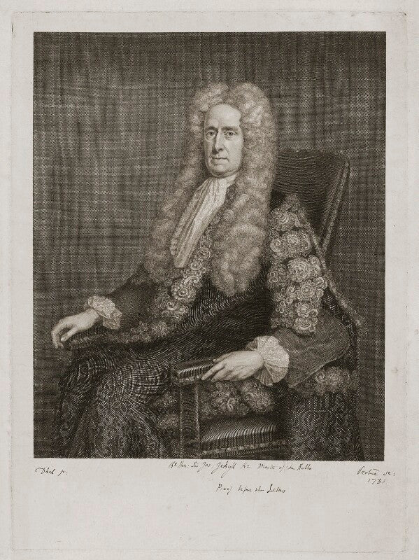 Sir Joseph Jekyll Portrait Print Clearance Extremely