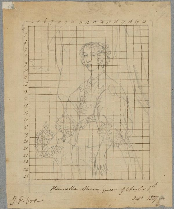 Henrietta Maria Portrait Print Visit New Sale Online