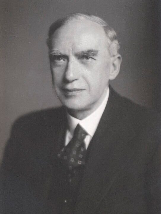 Sir Joseph Hallsworth Portrait Print Clearance Fake