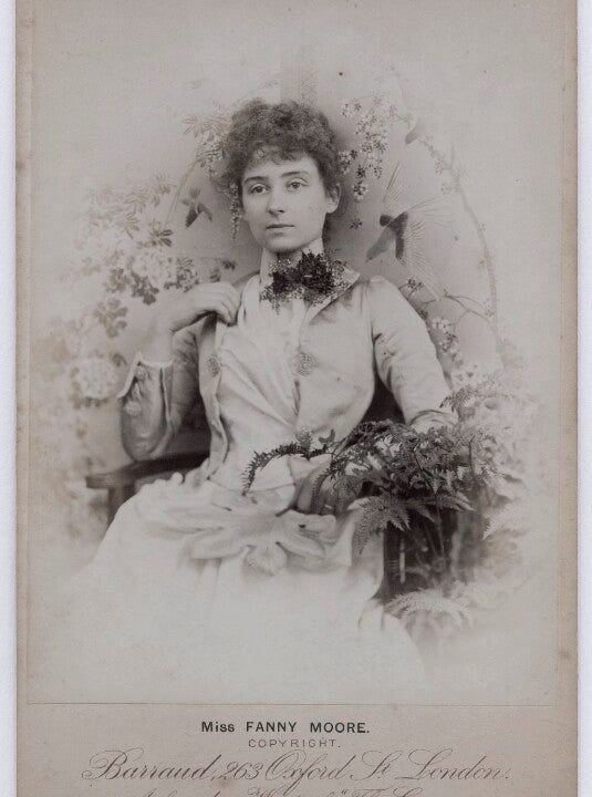 Fanny Moore (Mrs W.H. Buckley) Greetings Card With Paypal Sale Online