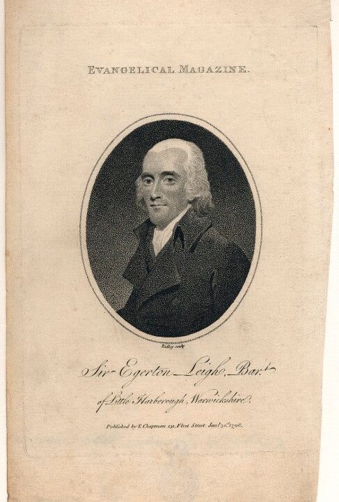 Sir Egerton Leigh, 2nd Bt Portrait Print Buy Cheap The Cheapest