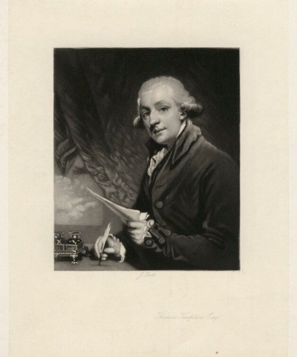 Thomas Tomkins Portrait Print Official For Sale