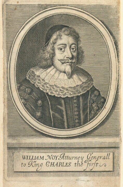 William Noy (Noye) Portrait Print Sale With Mastercard