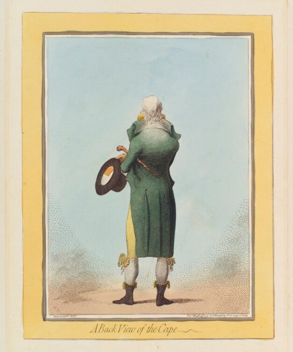 'A back view of the cape' Portrait Print Cheap Sale Shop