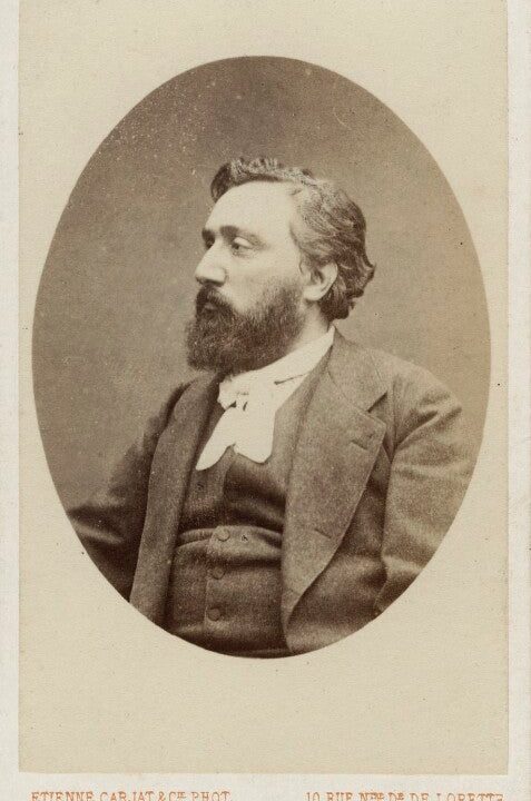 Léon Gambetta Portrait Print Free Shipping Supply