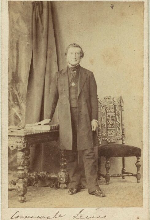 Sir George Cornewall Lewis, 2nd Bt Portrait Print 2025 New Sale Online