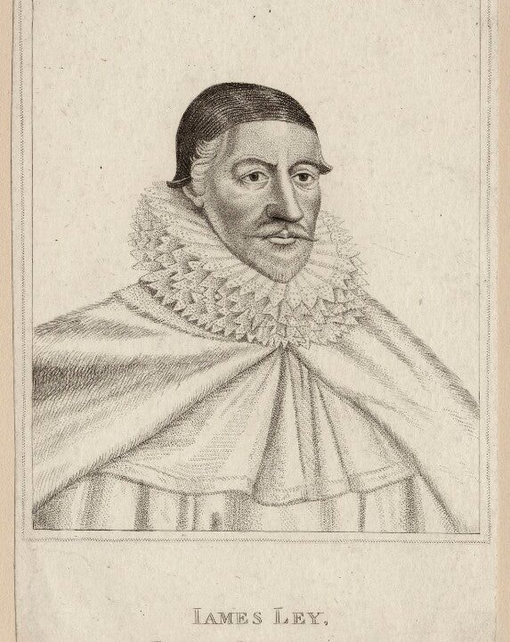 James Ley, 1st Earl of Marlborough Portrait Print New Arrival For Sale