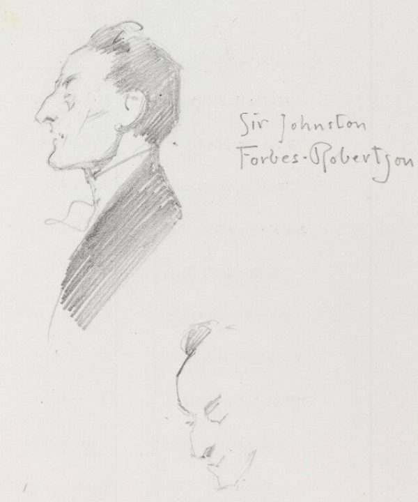 Sir Johnston Forbes-Robertson Portrait Print Cheap Online