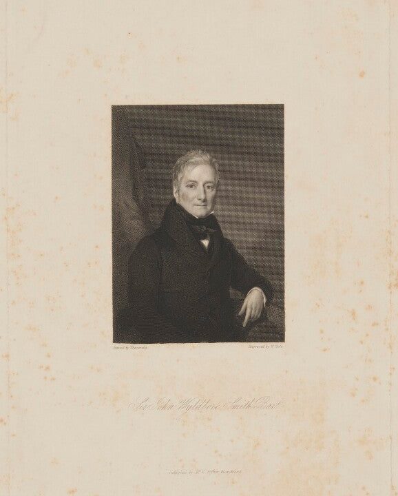 Sir John Wyldbore Smith, 2nd Bt Portrait Print Sale New