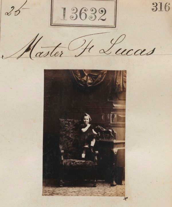 Master F. Lucas Portrait Print Cheap View